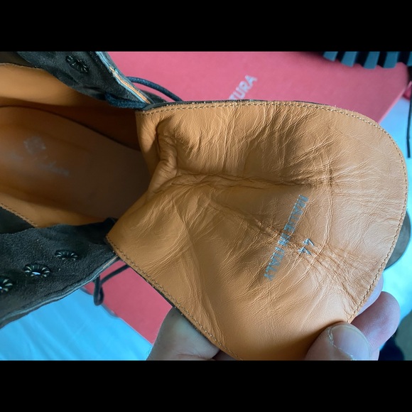 Andrea Ventura Firenze Suede Lace-Up Boots - Picture 9 of 13